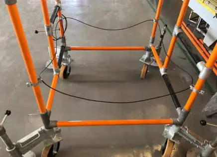 Kit de Equalização e Aterramento do Andaime Isolante — MAXX Elétrica Solar, Teresina-PI