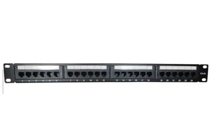 Patch panel 24 portas — MAXX Elétrica Solar, Teresina-PI